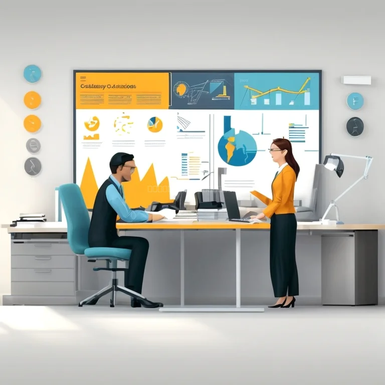 Team meeting discussing operational strategies